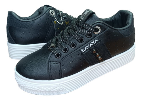 Zapato Casual Mujer Savaya 12124 Goma Urban.