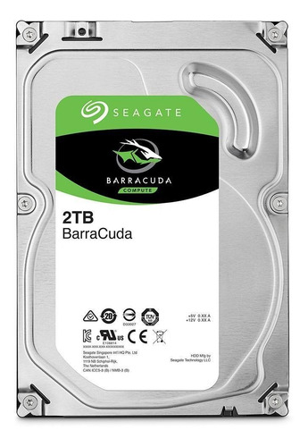 Imagen 1 de 1 de Disco duro interno Seagate Barracuda ST2000DM005 2TB