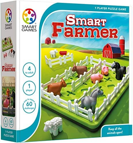 Smartgames Smart Farmer Juego De Mesa, Un Divertido Juego De
