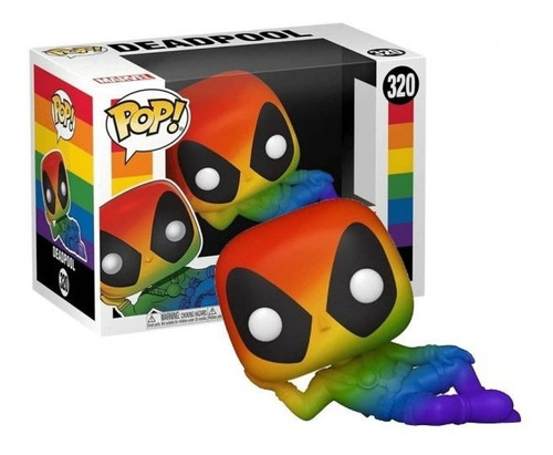 Funko Pop! Marvel:  Deadpool Pride #320 (rainbow)