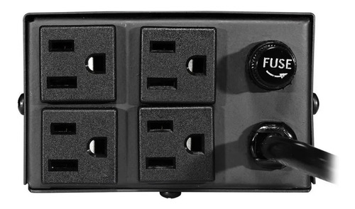 Imagen 3 de 3 de Regulador de voltaje Sola Basic SlimVolt 1300 1300VA entrada y salida de 127V negro