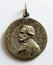 Comprar Antigua Medalla Instituto Musical Giuseppe Verdi