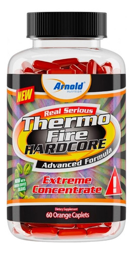 Thermo Fire Hardcore Arnold Nutrition 60 Tabs Termogenico