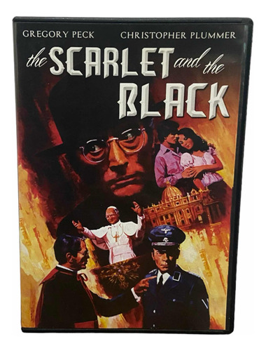 The Scarlet And The Black. Pelicula. Dvd. Gregory Peck.