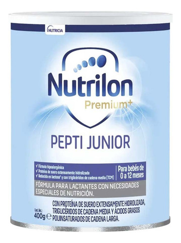 Nutrilon Premium+ Pepti Junior, Fórmula Para Lactantes Con N