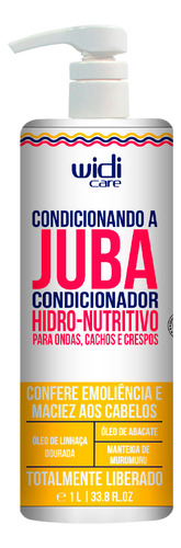 Kit Widi Care Linha Juba Shampoo 1l + Condicionador 1l