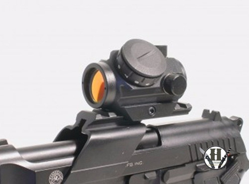 Mira Red Dot Mini Swiss Arms Picatinny Apta P Arma Corta