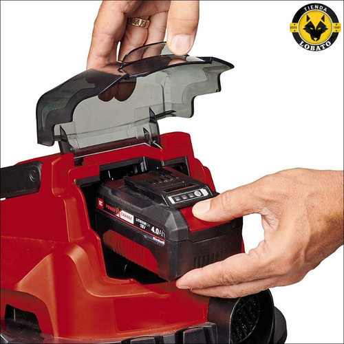 Imagen 3 de 10 de Aspiradora Inalámbrica Einhell Tc-vc 18/15 Li + Starter Kit