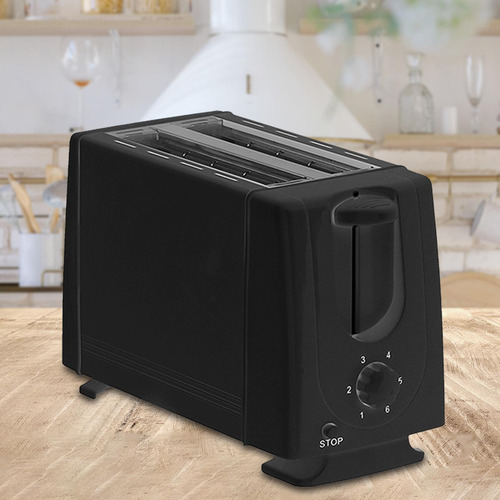 Máquina De Waffle Torradeira, Plugue Europeu, 2 Preto