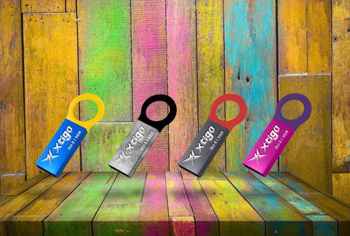Unidade flash USB Xtigo 32gb Gran Remate 2.0 Lifetime azul Cor Xu-3- 32gb -bl