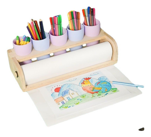 Caballete De Madera Maciza Para Escritorios Infantiles