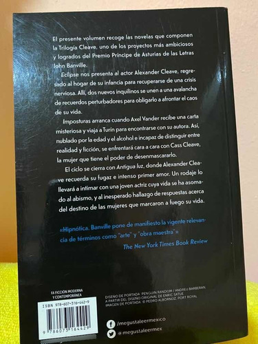 Trilogía Cleave (Usado)
