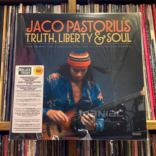 Jaco Pastorius Truth Liberty & Soul: Live In Nyc Vinilo