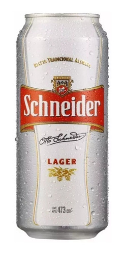 Cerveza Schneider De 473cc Lata , Promoción Por Funda!