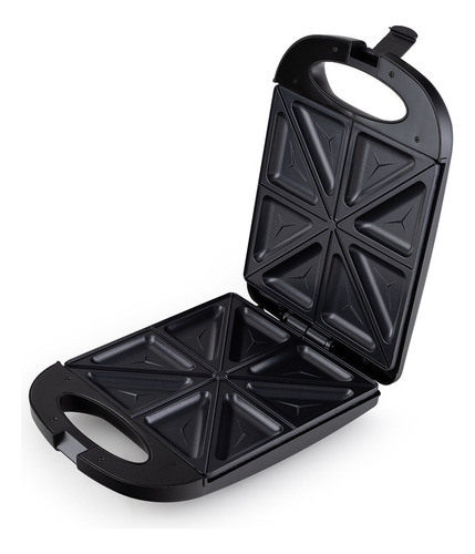 Sandwichera Thomas Th-958 4 Panes Color Negro