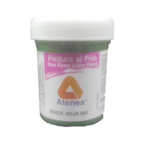 Pintura Al Frio Atenea 60 Cm3 Verde Hoja Pack 2 Und