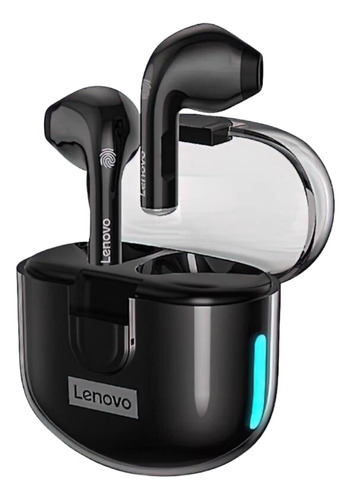 Audifono Inalambrico Lenovo Lp12 Negro Bluetooth