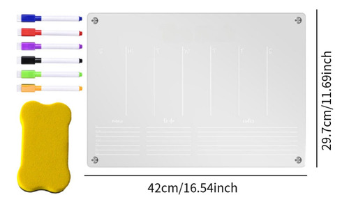 Recordatorio De De Nota De Note Acrylic Note, Fácil