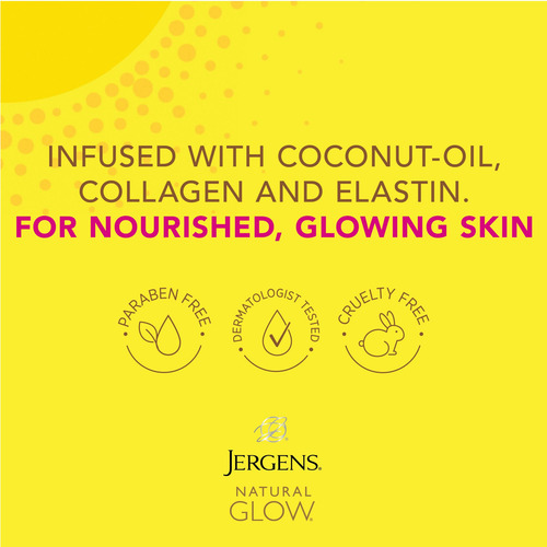Crema Hidratante Jergens Natural Glow +reafirmante Con Facto