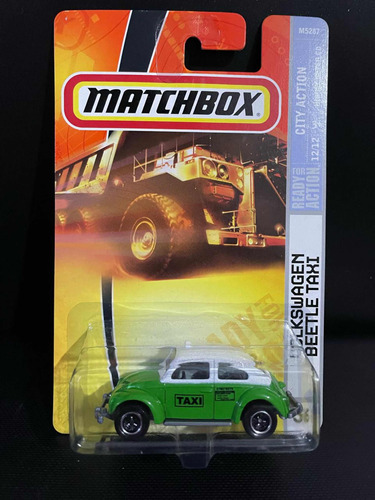 Matchbox Volkswagen Taxi México Vocho Raro De Colección