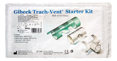Kit Trach-vent Teleflex Gibeck Starter Kit Ref 41172