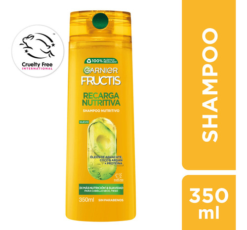 Shampoo Recarga Nutritiva Oil Repair 350ml Fructis
