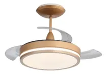 Comprar Ventilador Techo Aspas Retractil 36  Dorado