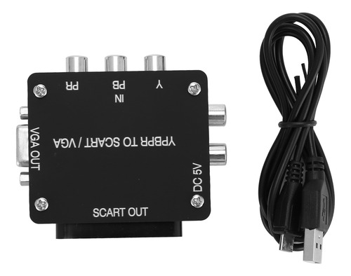 Transcodificador De Componentes Yuv A Rgbs Ypbpr A Scart Ypb