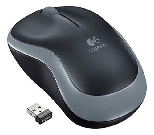 Ratón Inalámbrico: Ratón Inalámbrico Logitech M185, Negro