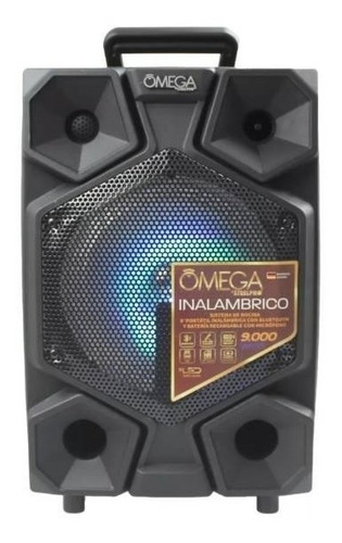 Bocina Amplificada 8p 9000w Bth Usb Recarga Steelpro Om-802b | Envío gratis