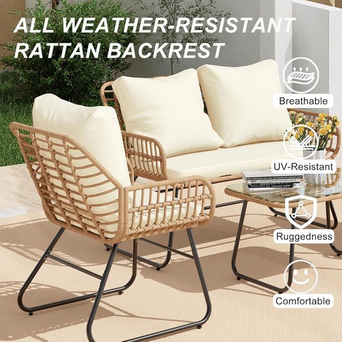 Excelente Juego De Comedor Para Patio Al Aire Libre,5pcs Ca