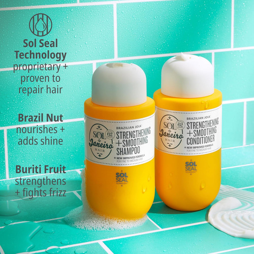 Kit De Viagem Para Shampoo E Condicionador Sol De Janeiro