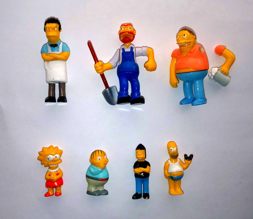 Lote Muñecos Los Simpsons Del Chocolate Jack