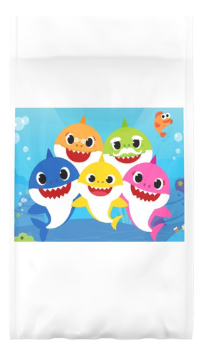 Pack 10 Bolsas / Bolsitas Sorpresitas Papel Baby Shark