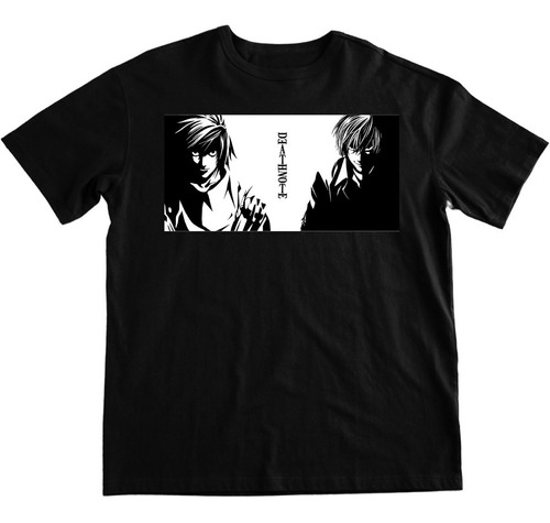 Polera Hombre Algodon Premium Anime Death Note Ryul Light 42