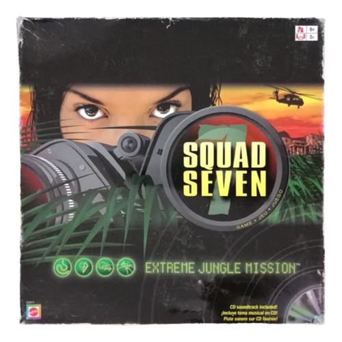 Juego De Mesa Squad Seven Extreme Jungle Mission (completo)