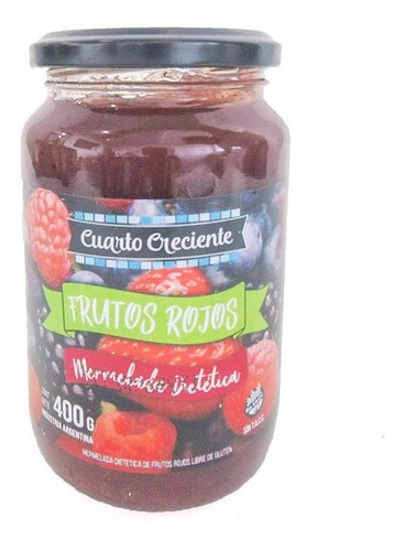 Mermelada Frutos Rojos Dietetica Con Fructuosa 6un X400g