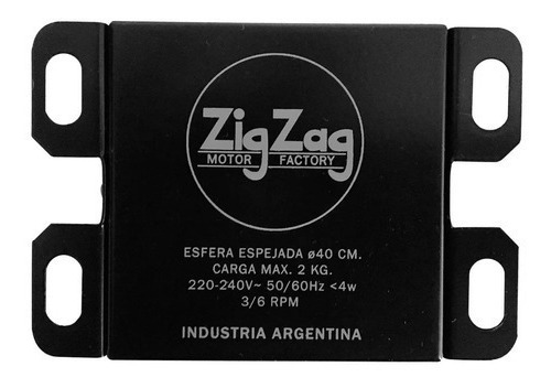 Motor Para Esfera Espejada Bola Boliche Hasta Nro 40 Zigzag