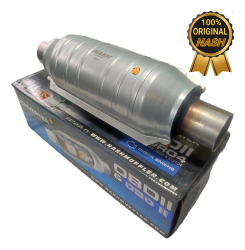 Catalizador Obd2 9304 Nash Redondo 2 Sustrato Boq. 2.0 L. 15