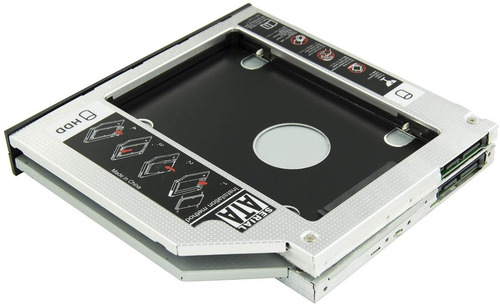Imagen 3 de 3 de Convertidor Caddy 9.5 mm Dvd A Disco Ssd Para Portátil