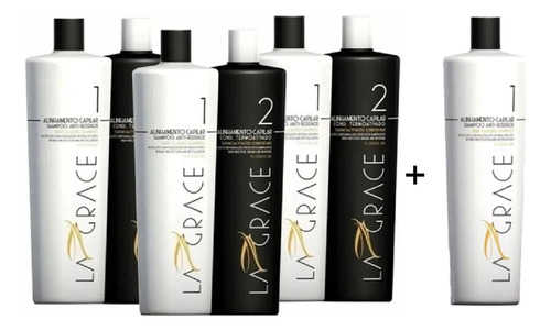 3 Kits - La Grace Reduz Frizz Lagrace + Brinde Lagrace