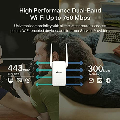 Tp-link Ac750 Extensor Wifi (re215), Cubre Hasta 1500 Pies
