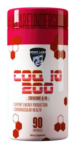 Imagem 1 de 2 de Coq-10 200 90 Caps - Underlabz