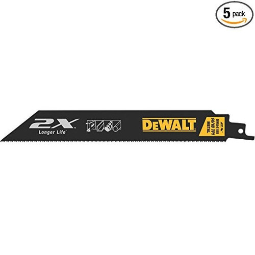 Dewalt Dwa4188 8 Pulgadas 14 / 18tpi 2x Max Metal Sierra Alt