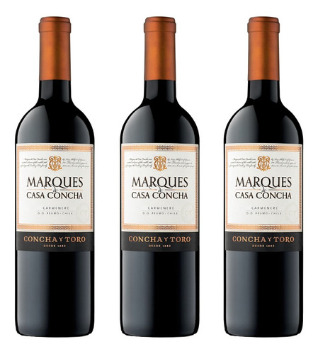 3 Vinos Marqués De Casa Concha, Carmenere