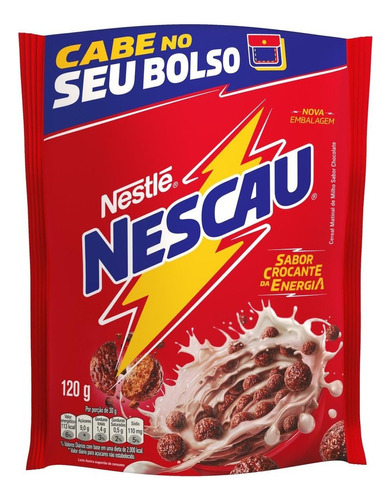 Cereal Matinal Nescau Sachê 120g