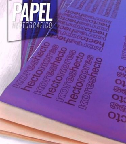 Papel Hectografico Para Tatuar Kores