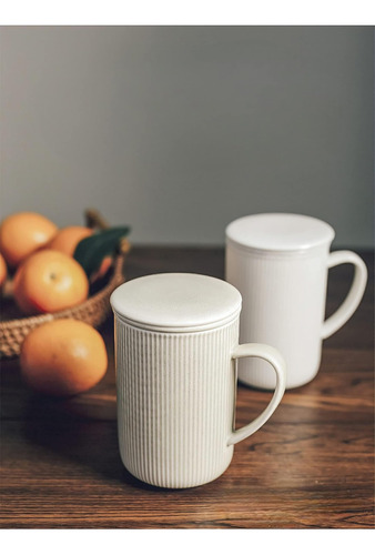 Taza De Café De Té De Cerámica De Caalio Con Platillos De Ta