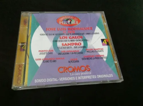 Cd Jose Luís Rodriguez,galos ,sandro Cromos. Ljp (Usado)