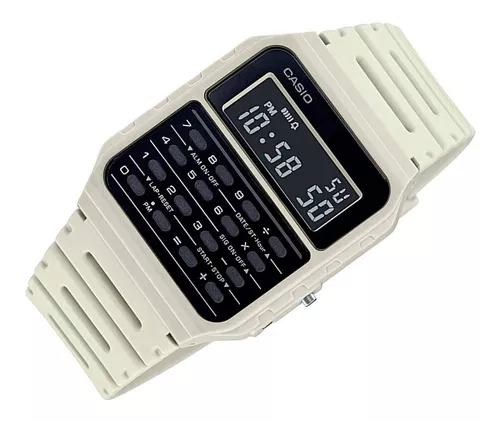 Reloj Casio De Calculadora Ca53 Resistente Al Agua